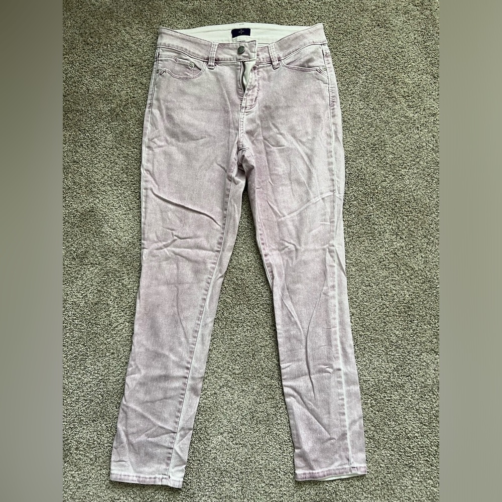 Like new! Purple NYDJ jeans • skinny size 4